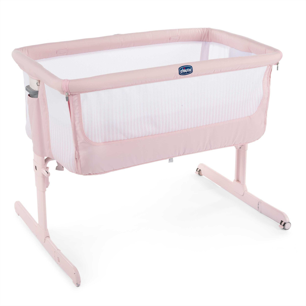 Кроватка детская приставная Chicco NEXT2ME AIR Люлька для новорожденных с 0 Складная кровать колыбель #1