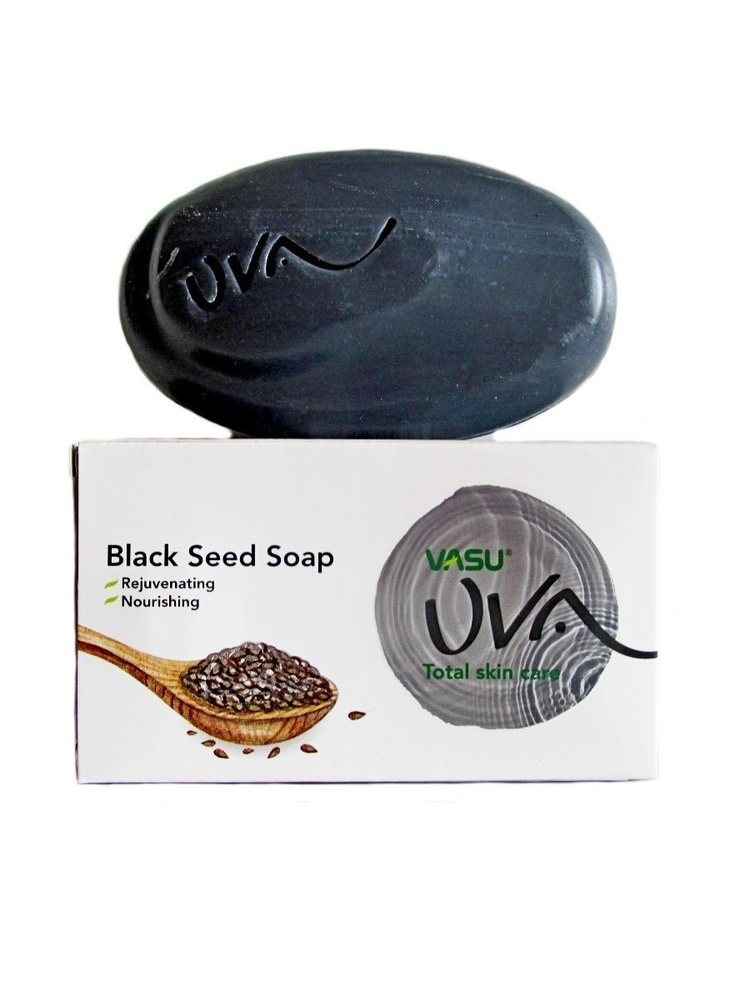 Vasu Мыло С ЧЕРНЫМ ТМИНОМ универсальное васу / BLACK SEED SOAP, 125 г  #1