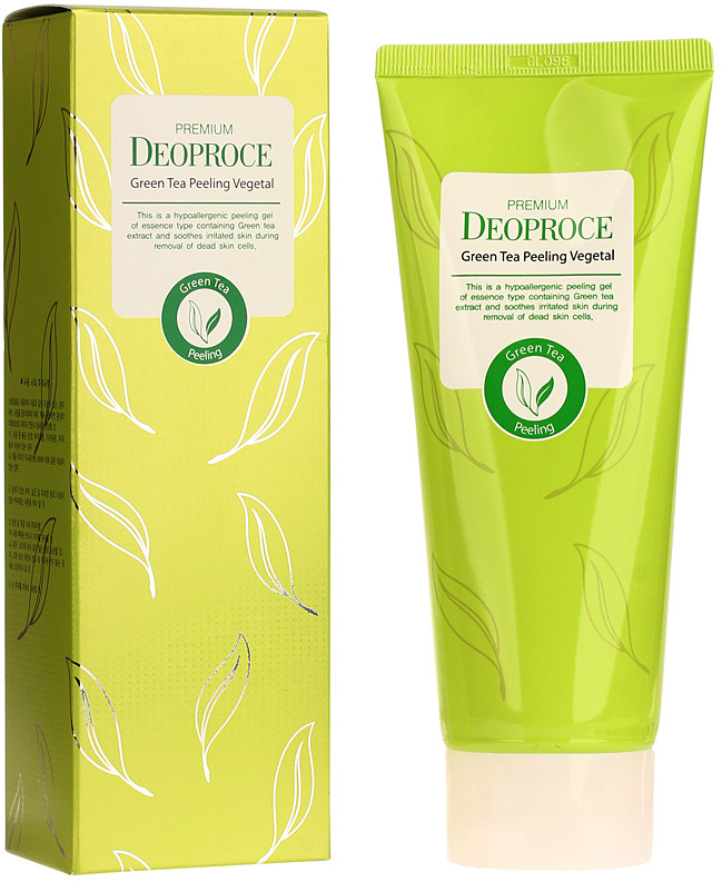 Deoproce Пилинг-скатка на основе зеленого чая Premium Green Tea Peeling Vegetal 170 г  #1