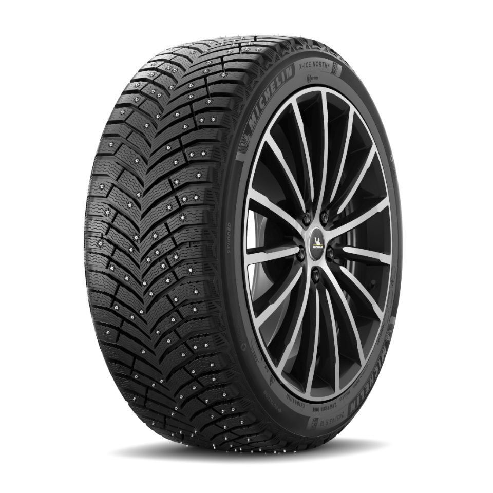 MICHELIN X-Ice North 4 XL Шины  зимние 255/40  R18 99T Шипованные #1