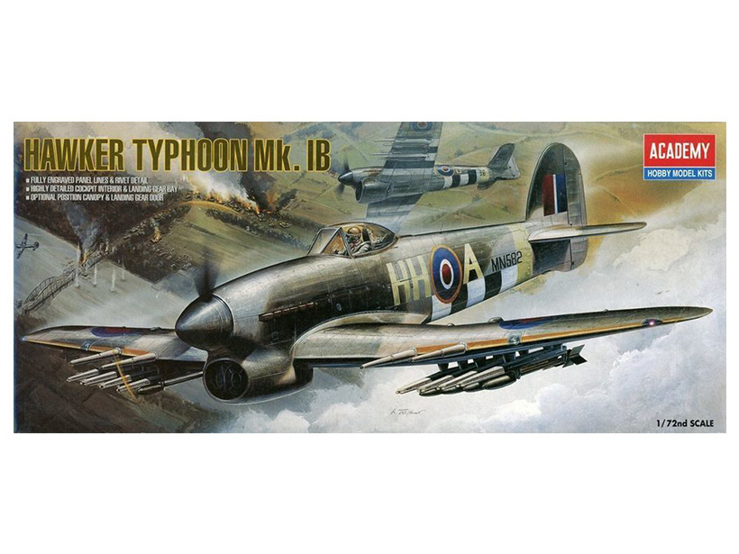 12462 Academy Британский самолёт Hawker Typhoon IB (1:72) #1