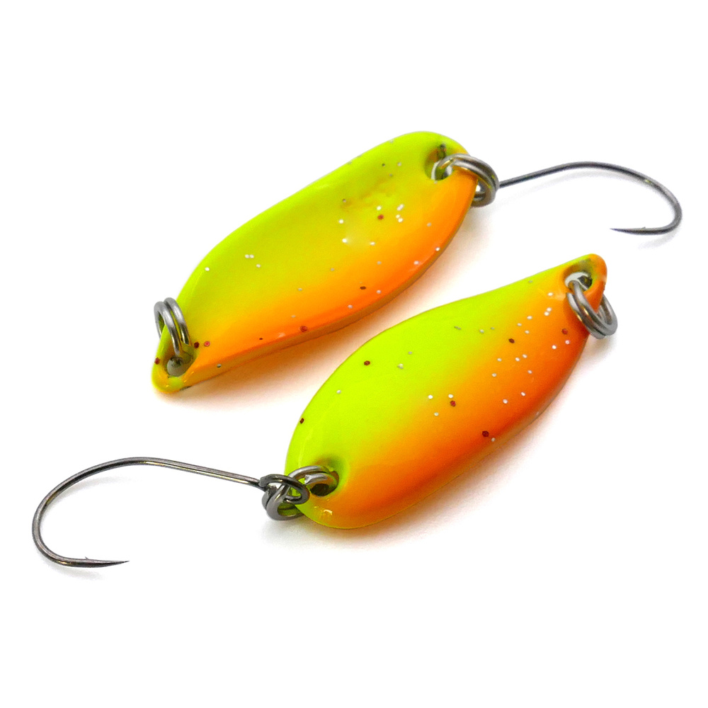 Колеблющаяся блесна Garry Angler Lake Mini-Spoon 5gr цвет #02 UV на форель, голавля, хариуса./Ловля форели/Блесна #1