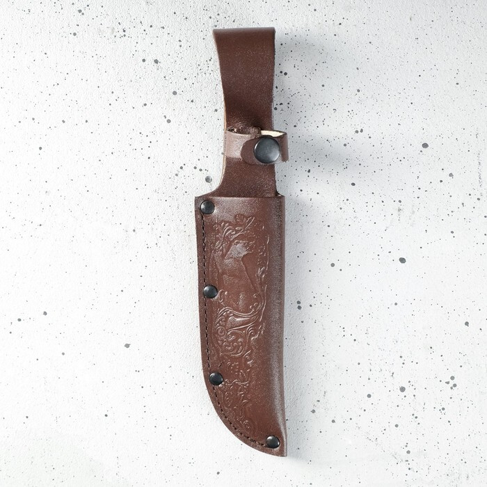 Чехол для ножа Sima-land под лезвие 14 см, кожа (ЧН-3) #1