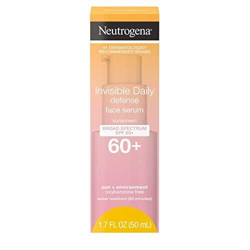Neutrogena Солнцезащитная крем сыворотка для лица SPF 60 50 мл, увлажнение и питание, база под макияж #1