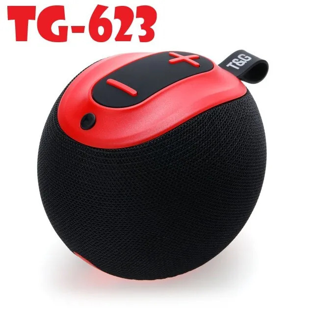 Портативная Bluetooth колонка T&G TG-623/ Красная / блютуз / музыка  #1