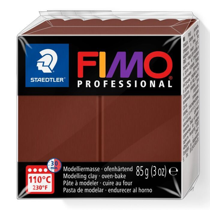 Масса для лепки Fimo professional chocolate, 85 гр #1