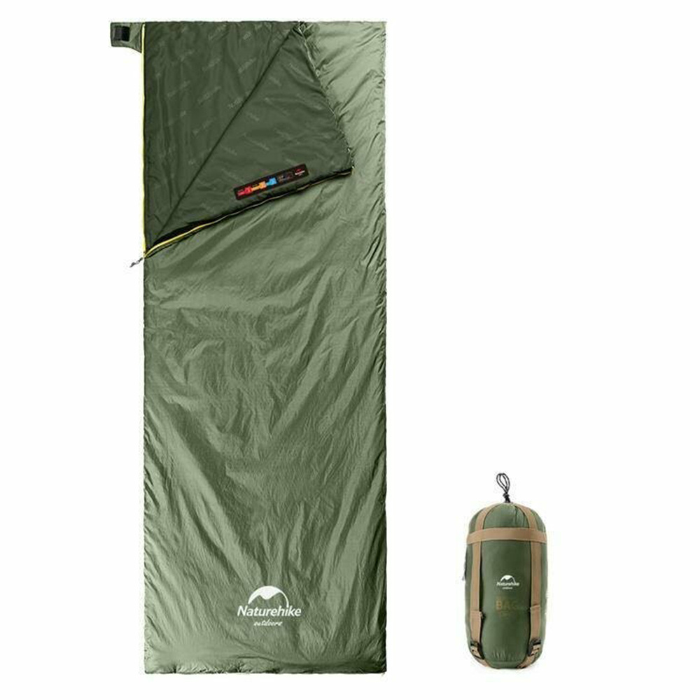 Мешок спальный Naturehike NH21MSD09 LW180 зеленый #1