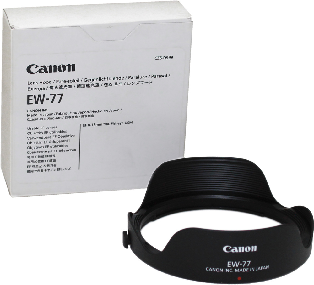 Бленда Canon EW-77 для объектива EF 8-15mm f/4L Fisheye USM (4783B001) #1