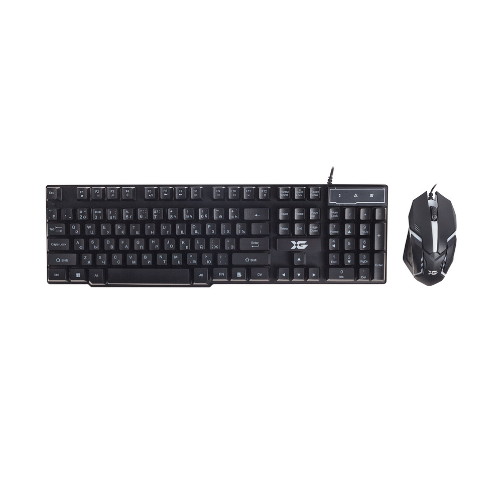 X-Game Комплект мышь + клавиатура Комплект Клавиатура + Мышь X-Game XD-575OUB, черный  #1
