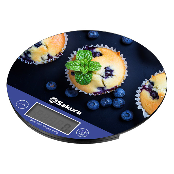 Sakura Электронные кухонные весы SA-6076, фиолетовый #1
