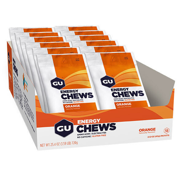 Конфетки GU ENERGY Мармеладки GU Energy Chews 12 x 8 конфет, Апельсин  #1