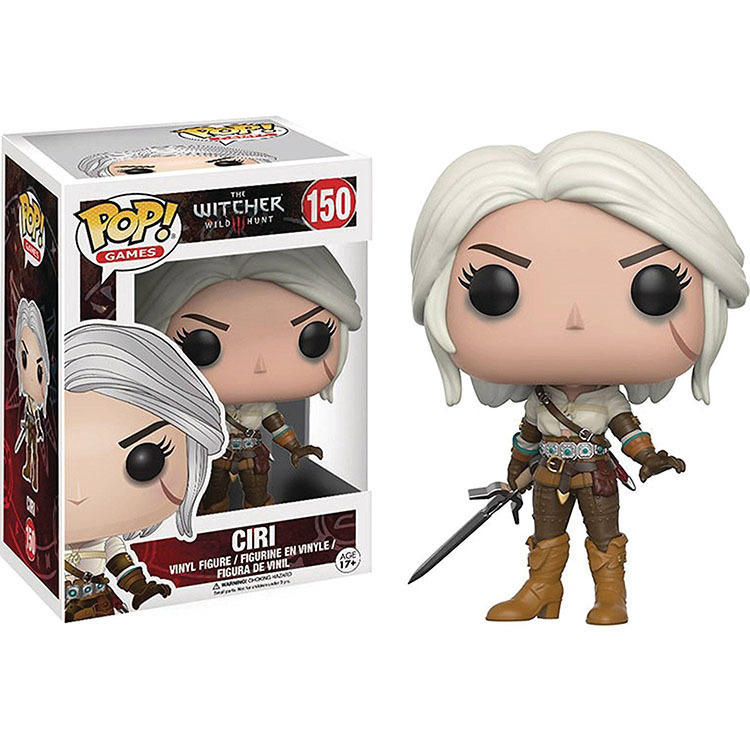 Funko pop The Witcher три Peripheral Geralt Female Demon Hunter #1