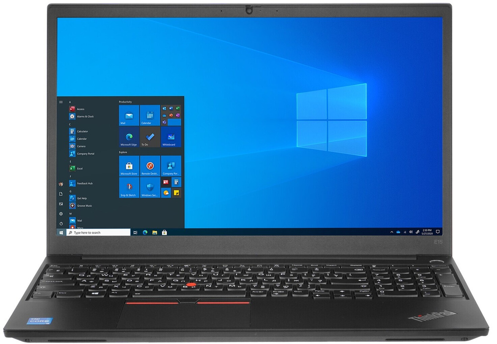 Lenovo ThinkPad E15 Gen 2 Ноутбук 15,6", Intel Core i5-1135G7, RAM 8 ГБ, SSD 512 ГБ, Intel Iris Xe Graphics, #1