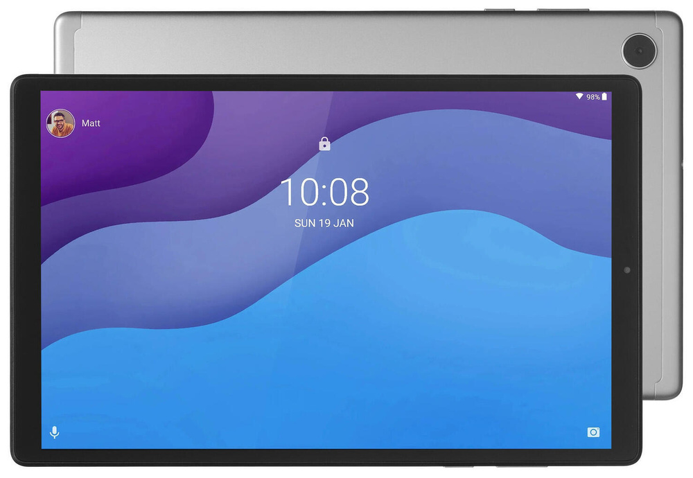 10.1" Планшет Lenovo TAB M10 HD TB-X306X (ZA6V0167RU) 32 ГБ 3G, LTE серебристый - 1280x800, IPS, 8х1.8 #1