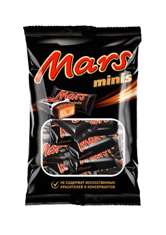 Конфеты шоколадные Mars Minis, 182г #1