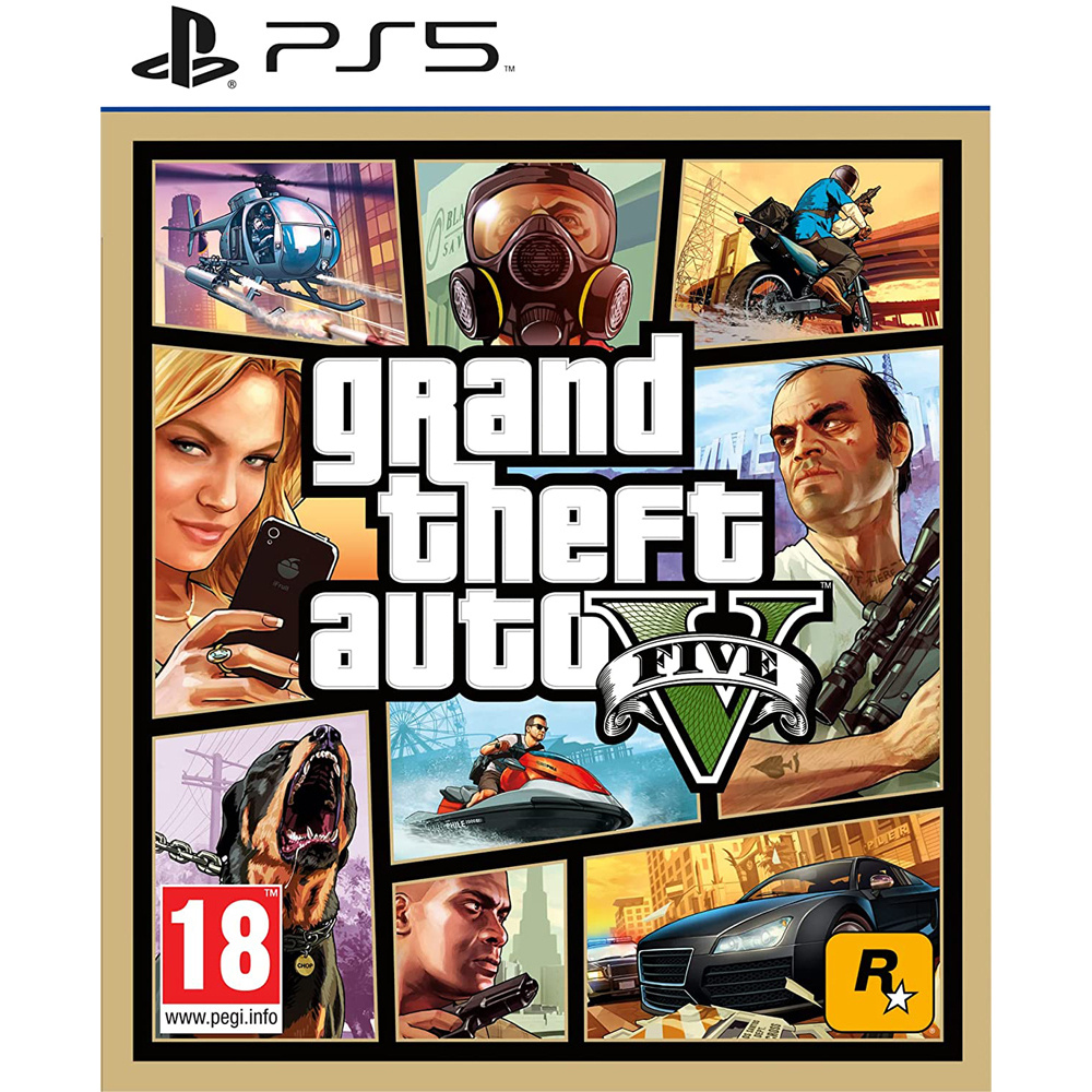 Игра Grand Theft Auto 5 (GTA V) для PlayStation 5 (PlayStation 5, Русские субтитры)  #1
