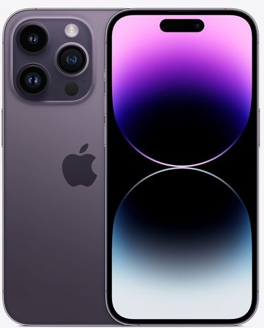 Apple Смартфон iPhone 14 Pro Dual SIM 6/128 ГБ, фиолетовый. . Уцененный товар  #1