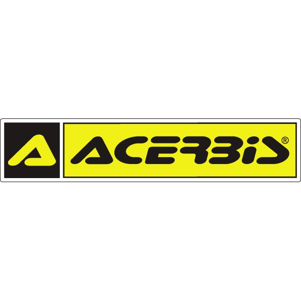 Наклейка Acerbis 15х3 см #1