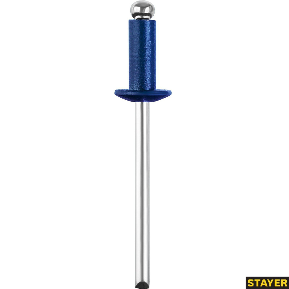 STAYER 4.0 х 10 мм, RAL 5005 синий насыщенный, 50 шт., алюминиевые заклепки Color-FIX 3125-40-5005 P #1