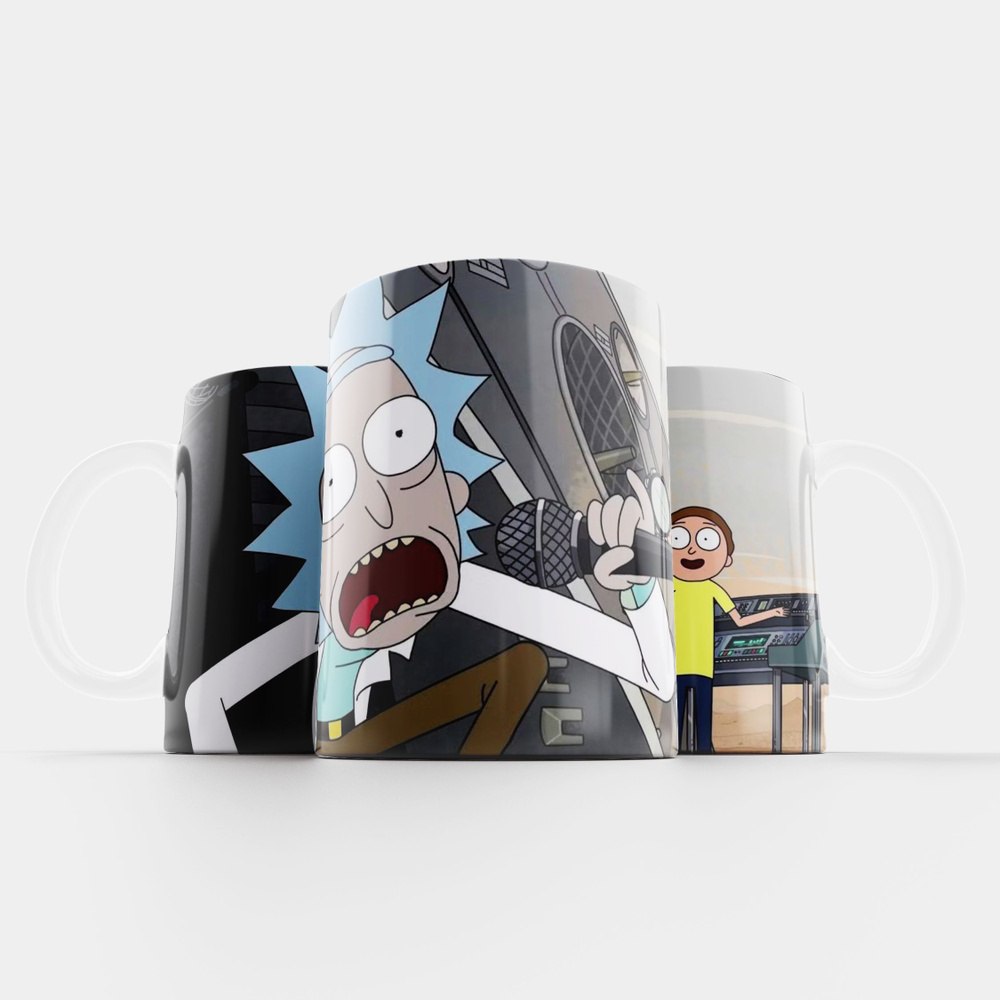 Кружка Рик и Морти Rick And Morty, 330мл, 1 шт. #1