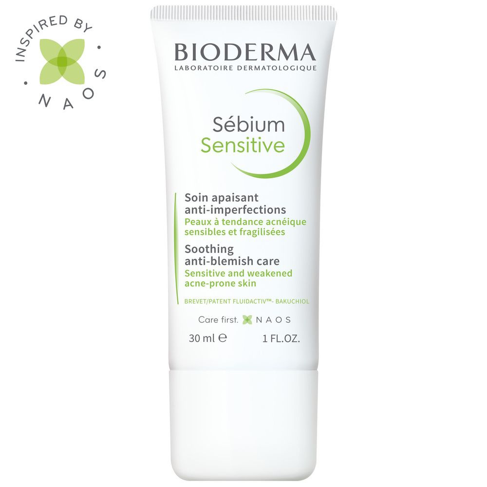 Bioderma Sebium крем сенситив увлажняющий успокаивающий для проблемной чувствительной кожи лица 30 мл #1