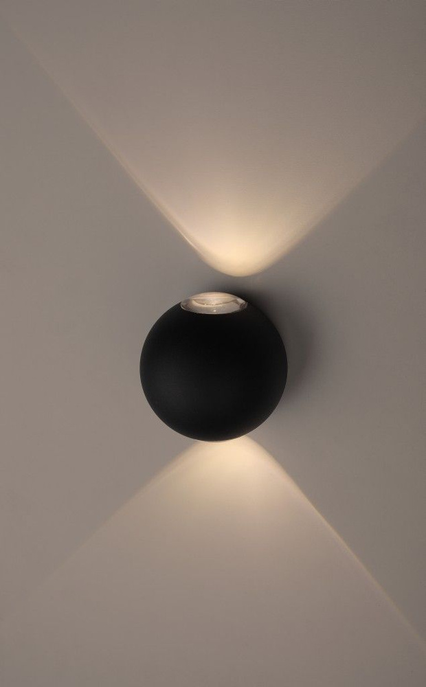 Светильник настенный декор BK IP 54 черный #1