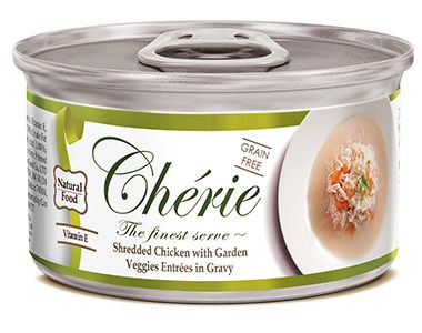 Консервированный влажный корм для кошек Pettric Cherie Signature Gravy, размельченная курица с овощами #1