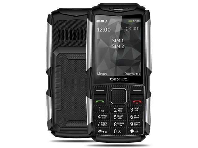 Texet Мобильный телефон TM-D314, черный #1