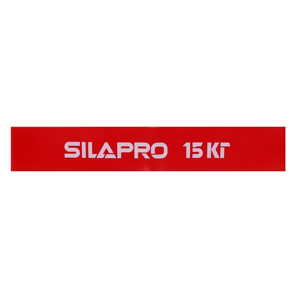 SILAPRO Фитнес-резинка, 30х5х0.07 см, нагрузка 15 кг, латекс #1