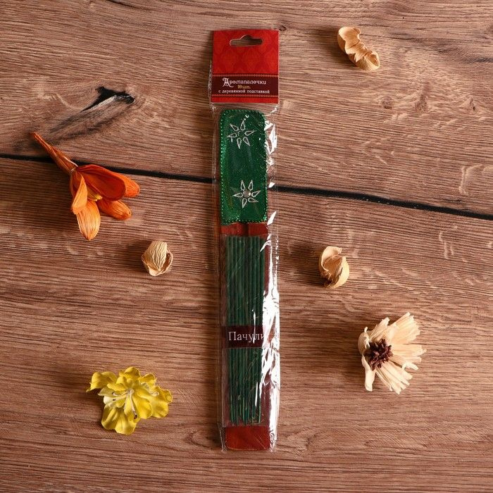 Набор KARMA 10 палочек с деревянной подставкой Пачули #1