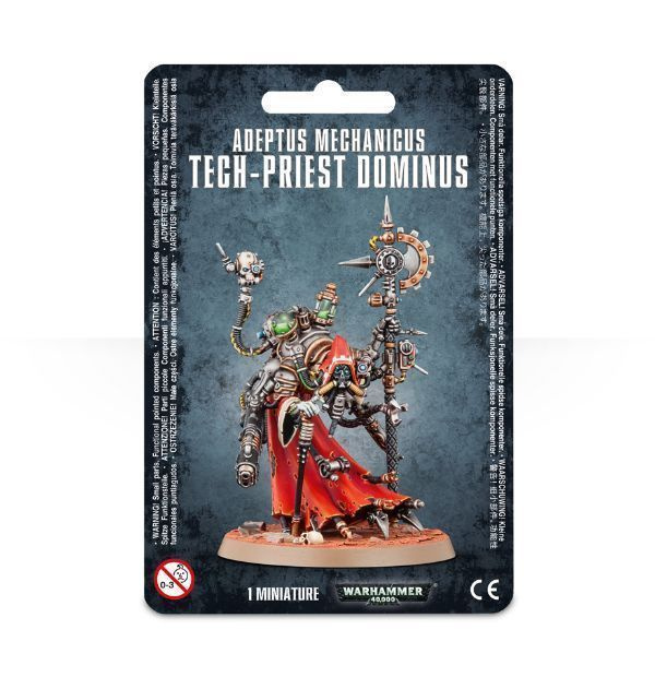 Модель для сборки Warhammer 40000 Adeptus Mechanicus Tech-Priest Dominus #1