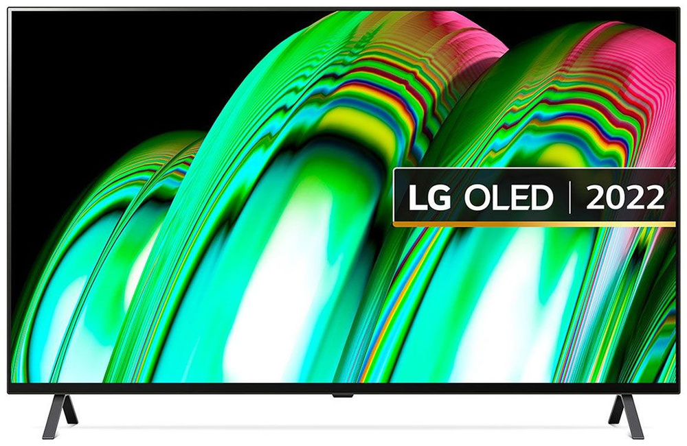 LG Телевизор 55 OLED55A26LA.ARUB Smart т.серый 55" Ultra HD, темно-серый #1