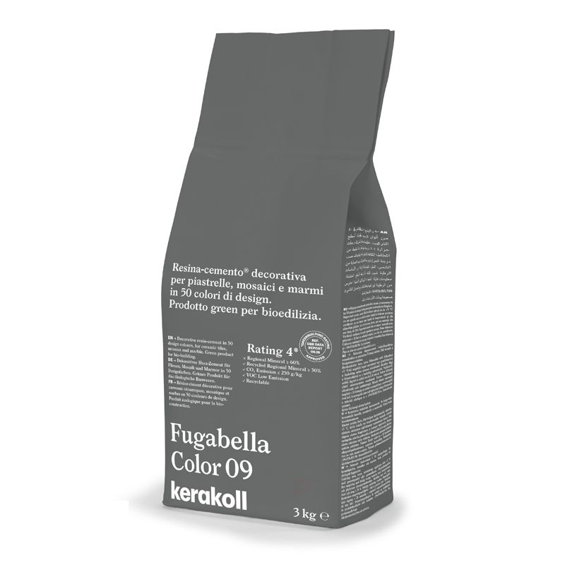 Затирка для плитки полимерцементная Kerakoll Fugabella Color (3кг) 09  #1