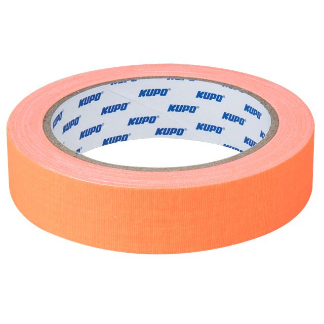 Скотч-тейп Kupo CS-2415OG Cloth Spike Tape, 24mm*12,72m #1