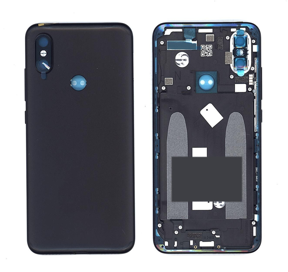 Задняя крышка для Xiaomi Mi 6X Mi A2 черная #1