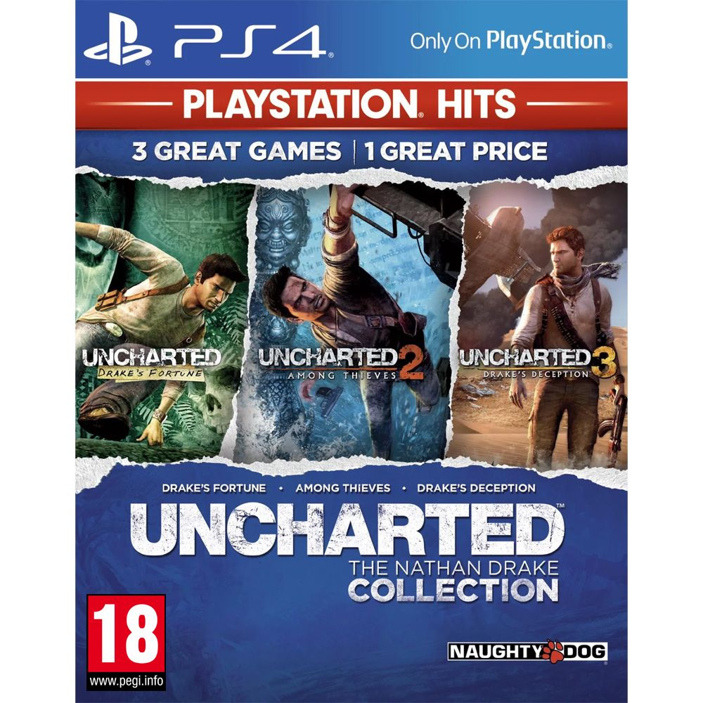 Игра Uncharted: The Nathan Drake Collection (PlayStation Hits) (PlayStation 4, Русская версия)  #1