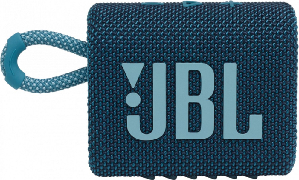 Беспроводная портативная колонка JBL Go 3, с Bluetooth, синяя #1