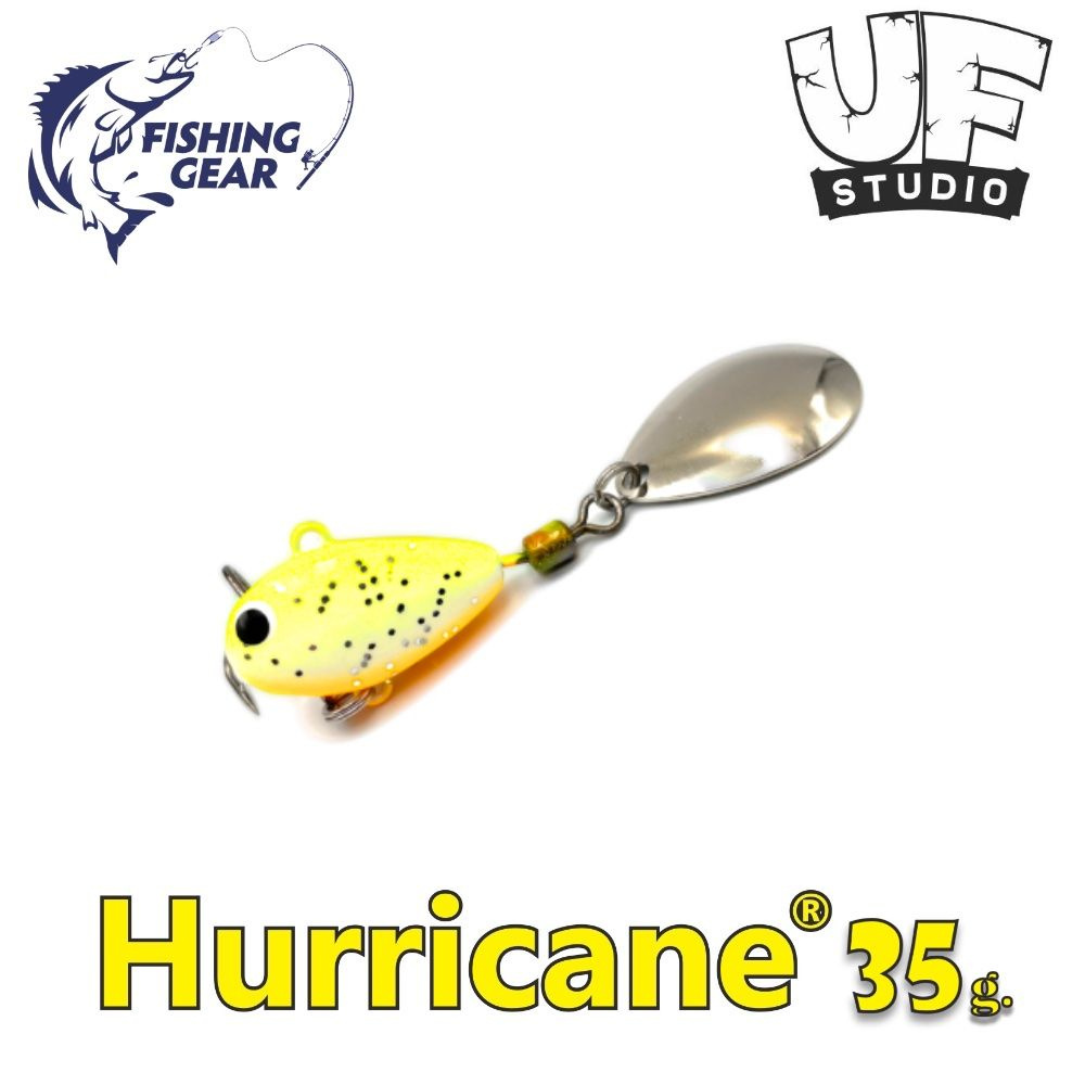 Тейл-спиннер HURRICANE UF STUDIO 35 гр. Mango #1