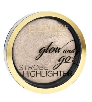 Eveline Cosmetics Хайлайтер для лица запеченый Glow and Go тон 01 Champagne, 8,5 гр  #1