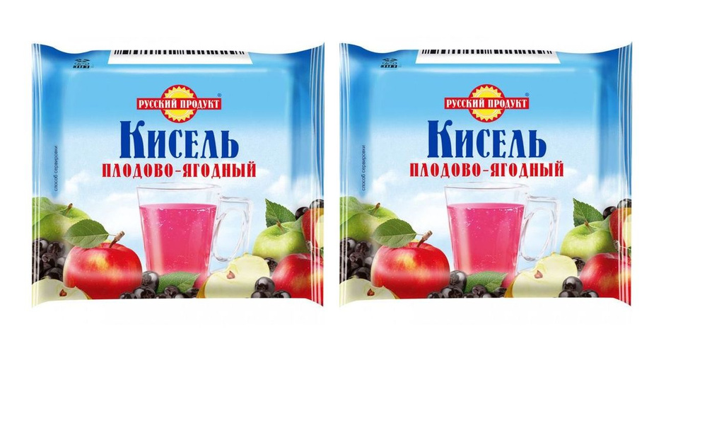 Кисель брикет Русский продукт "Плодово-ягодный", 190 гр * 2 шт  #1