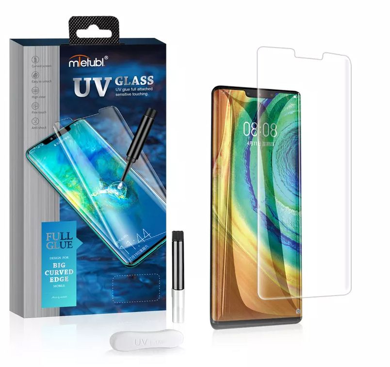 Защитное стекло UV (ультрафиолетовое) для Samsung Galaxy S20+ Plus SM-G985F с полным покрытием Premium #1