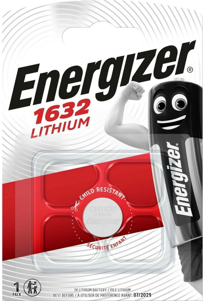 Батарейка Energizer Lithium CR1632 1 шт. #1