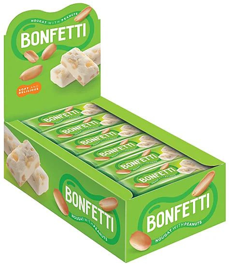 Батончик Bonfetti, 25 г (упаковка 18 шт.) #1