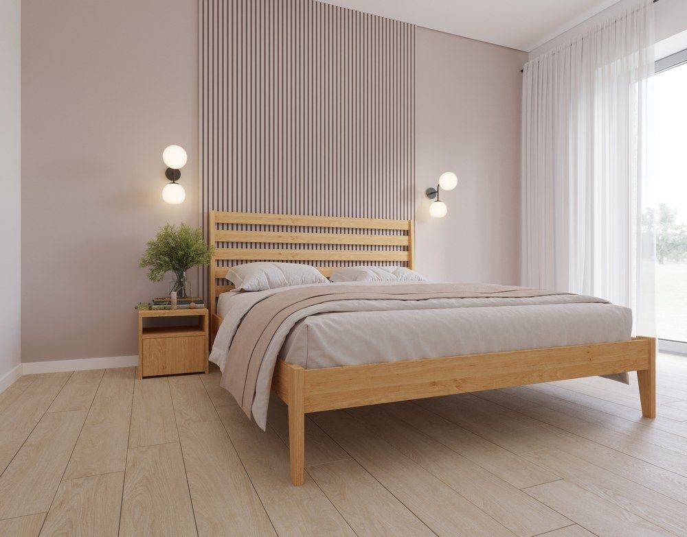 БАМА Двуспальная кровать, Пиканто5, 140х200 см #1