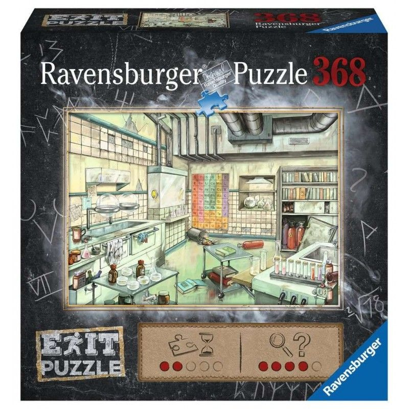 Пазл-квест Ravensburger 368 "Лаборатория" #1