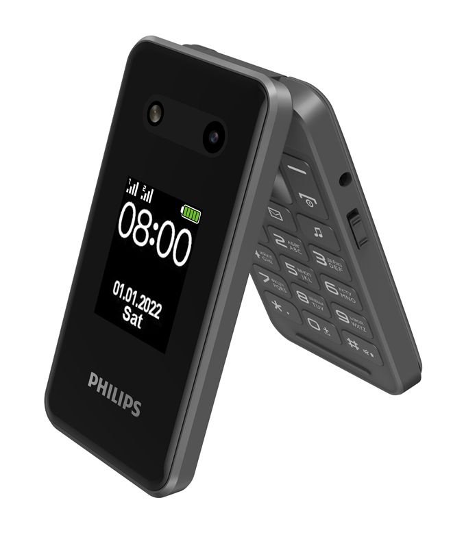 Мобильный кнопочный телефон Philips Xenium E2602 Dark Grey #1