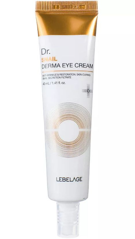 Lebelage Крем для кожи вокруг глаз с муцином улитки Dr. Snail Derma Eye Cream, 40 мл  #1