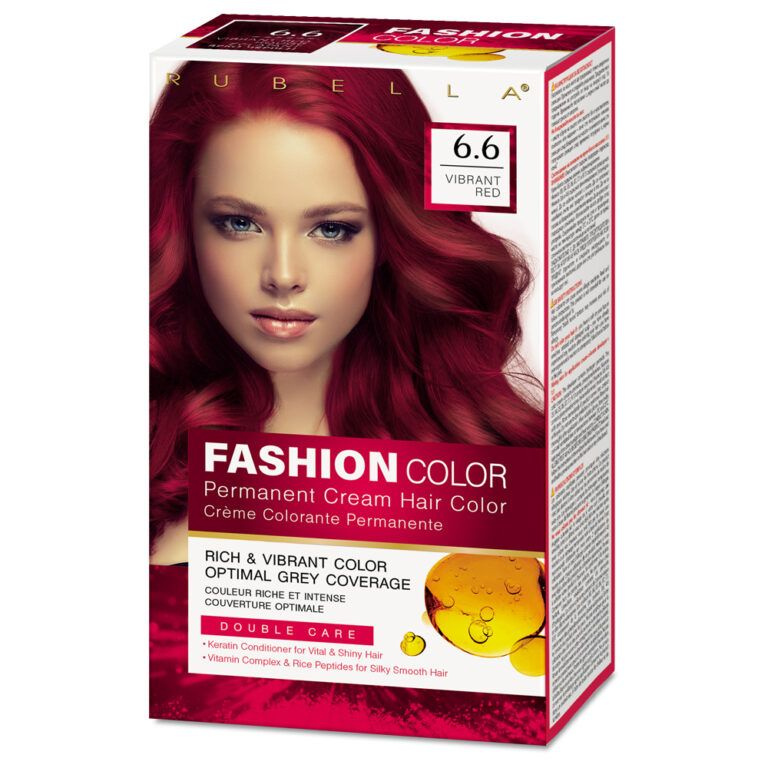 RUBELLA Fashion Color Краска для волос тон 6.6 Vibrant Red 50мл #1