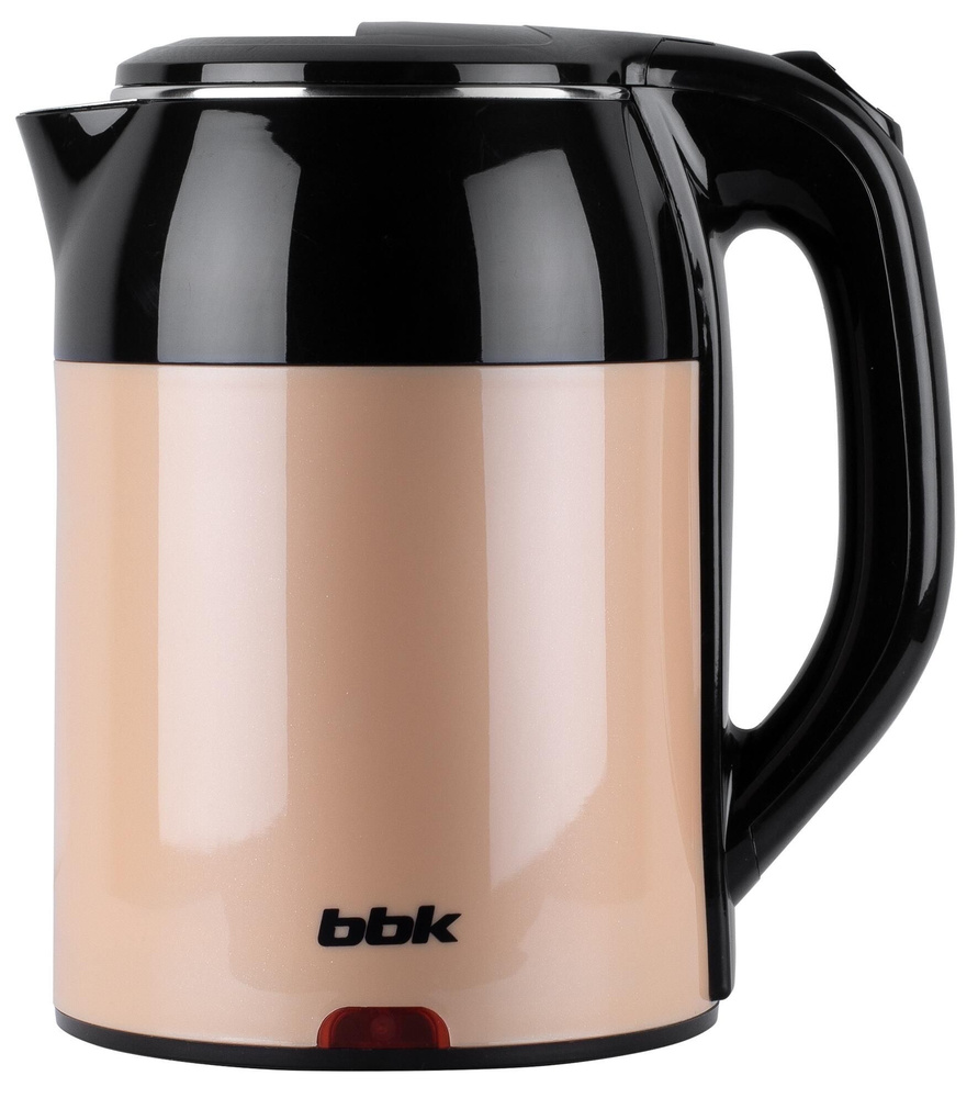 BBK Электрический чайник EK1709P черный/бежевый, бежевый #1