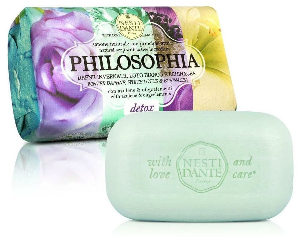 Nesti Dante Philosophia Natural Soap Detox Мыло натуральное Детокс, 250 гр #1